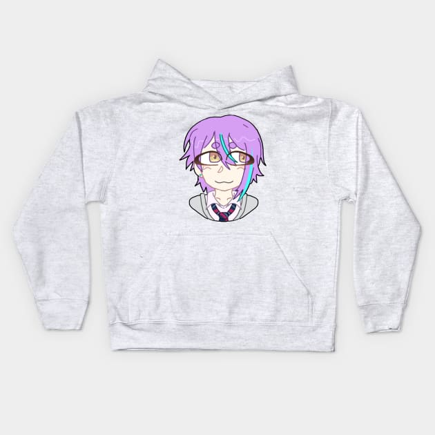 Rui (School) Kids Hoodie by WillowTheCat-